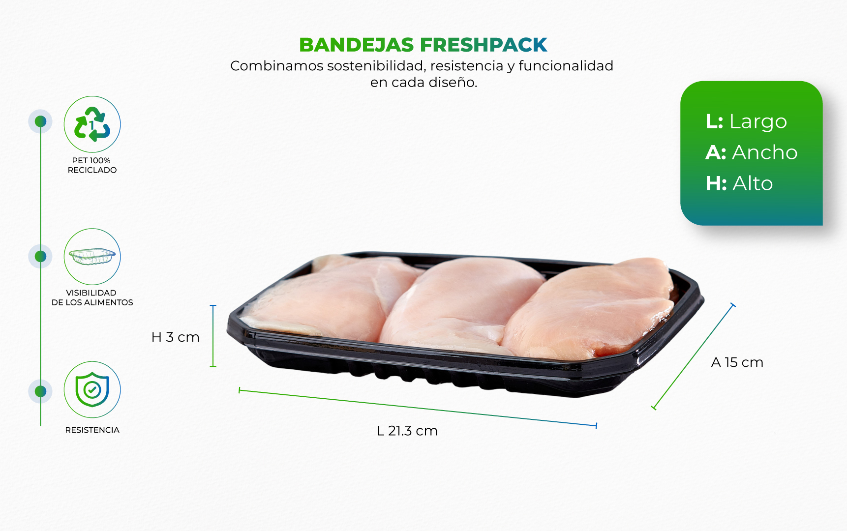 Bandejas para pechufa