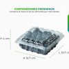 cota-freshpack-4oz-cuadrado.jpg Empaque para frutas y hortalizas con sistema de ventilación, ideal para conservar, proteger y exhibir los alimentos frescos por más tiempo.